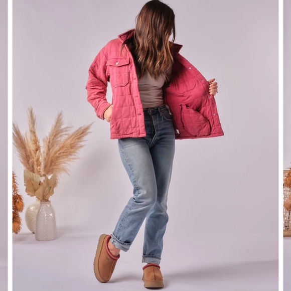 Shop Teach Nada Quilted Jacket - Picture 3 of 6